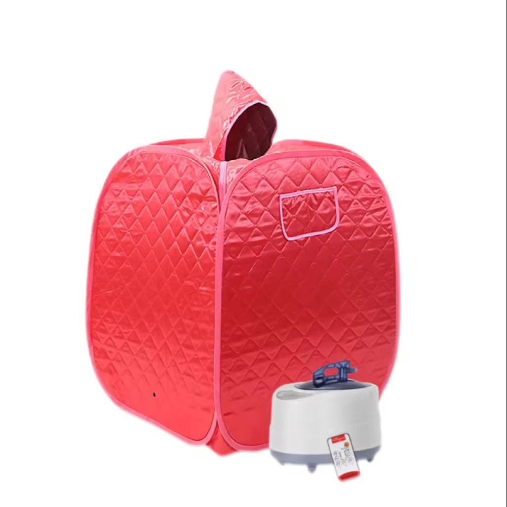 Modern Design Foldable Portable Sauna Room Wet Steam Sauna Tent with Control Panel Domestic Fumigator Steam Box-0