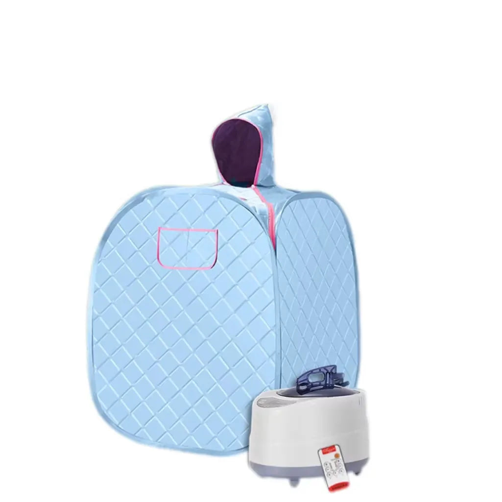 Modern Design Foldable Portable Sauna Room Wet Steam Sauna Tent with Control Panel Domestic Fumigator Steam Box-3