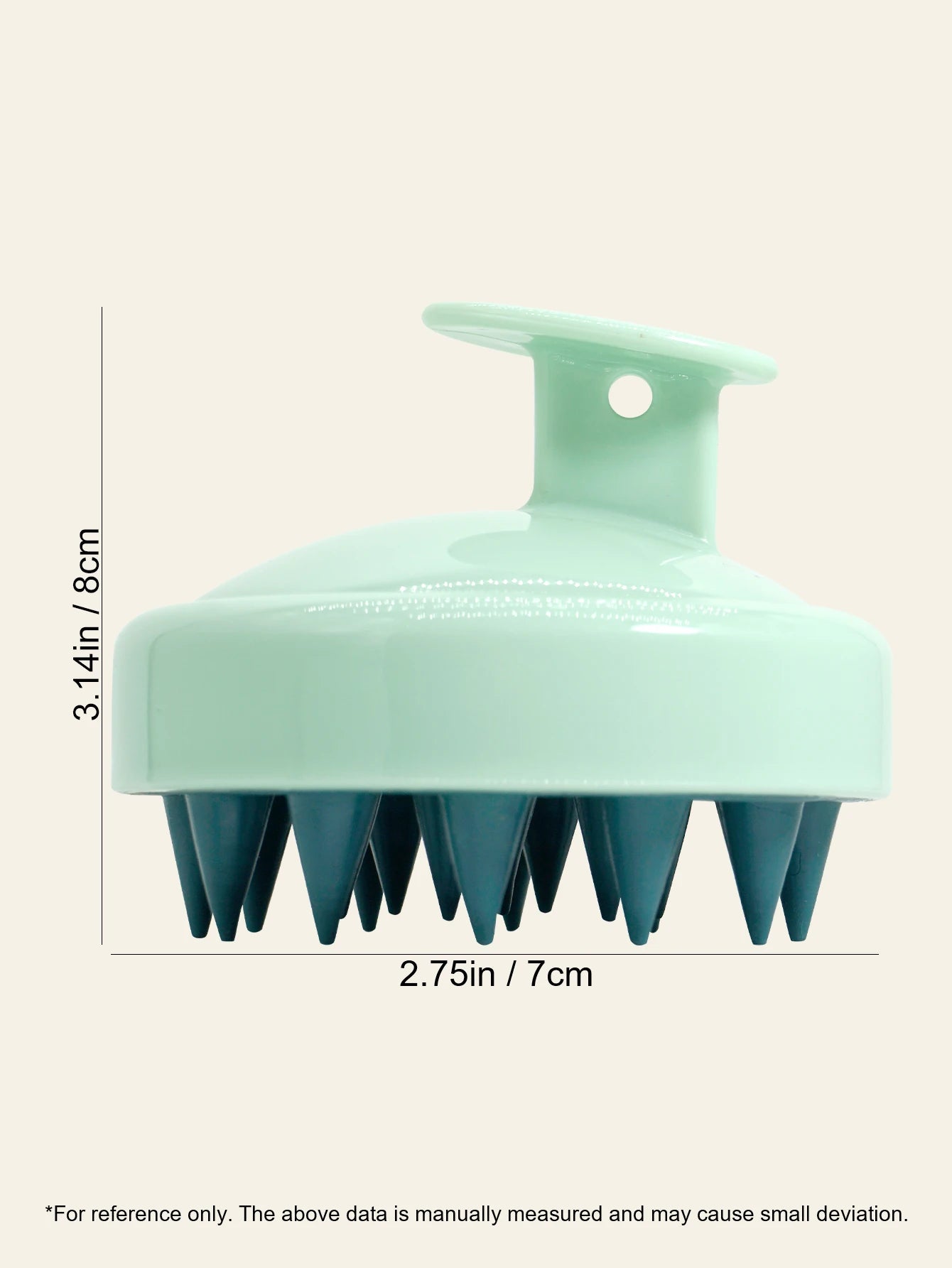 Silicone Shampoo Scalp Hair Massager Head Body Scalp Massage Brush