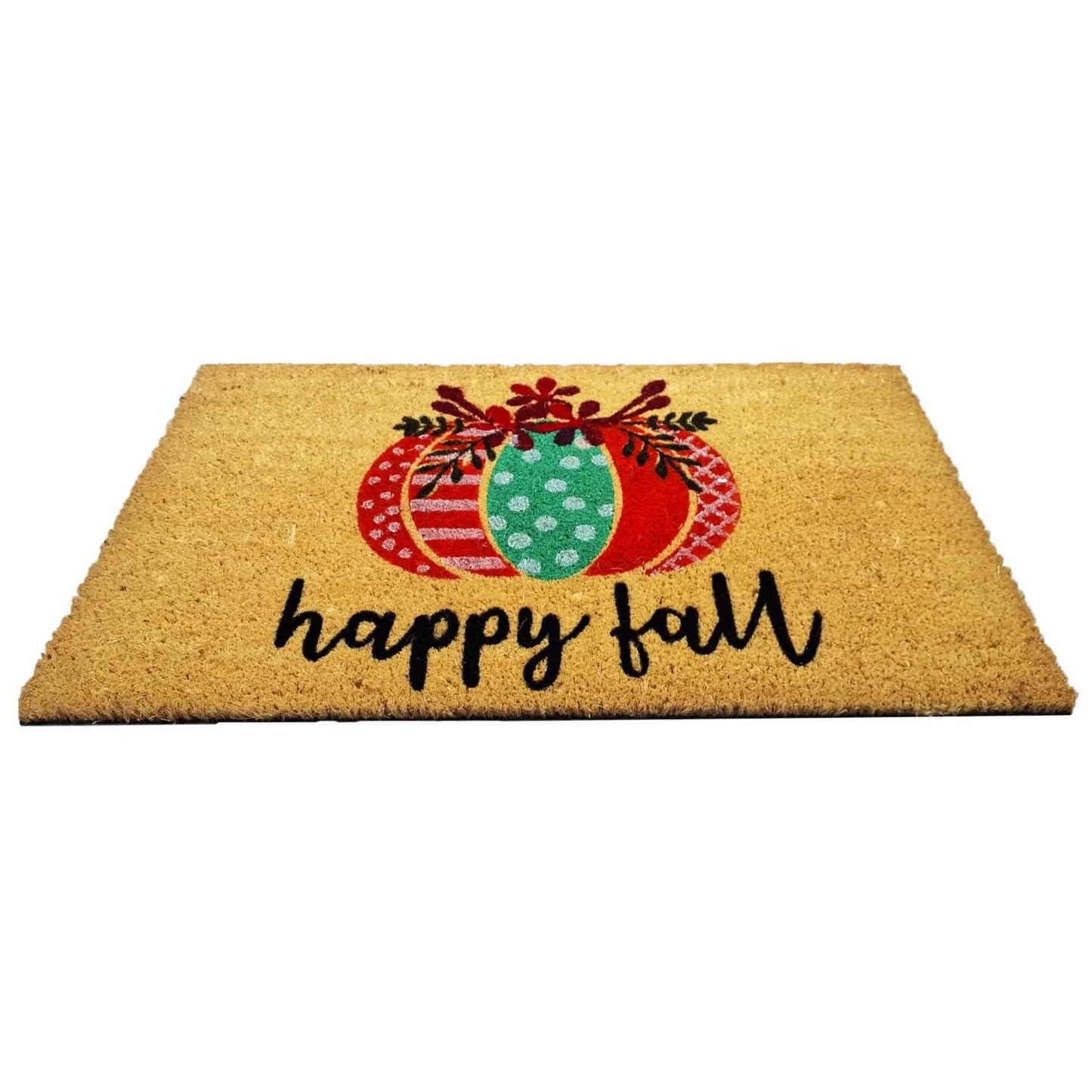 Happy Fall Bleach Printed Doormat - 18" X 30" Perfect Housewarming Gift for Home Decor