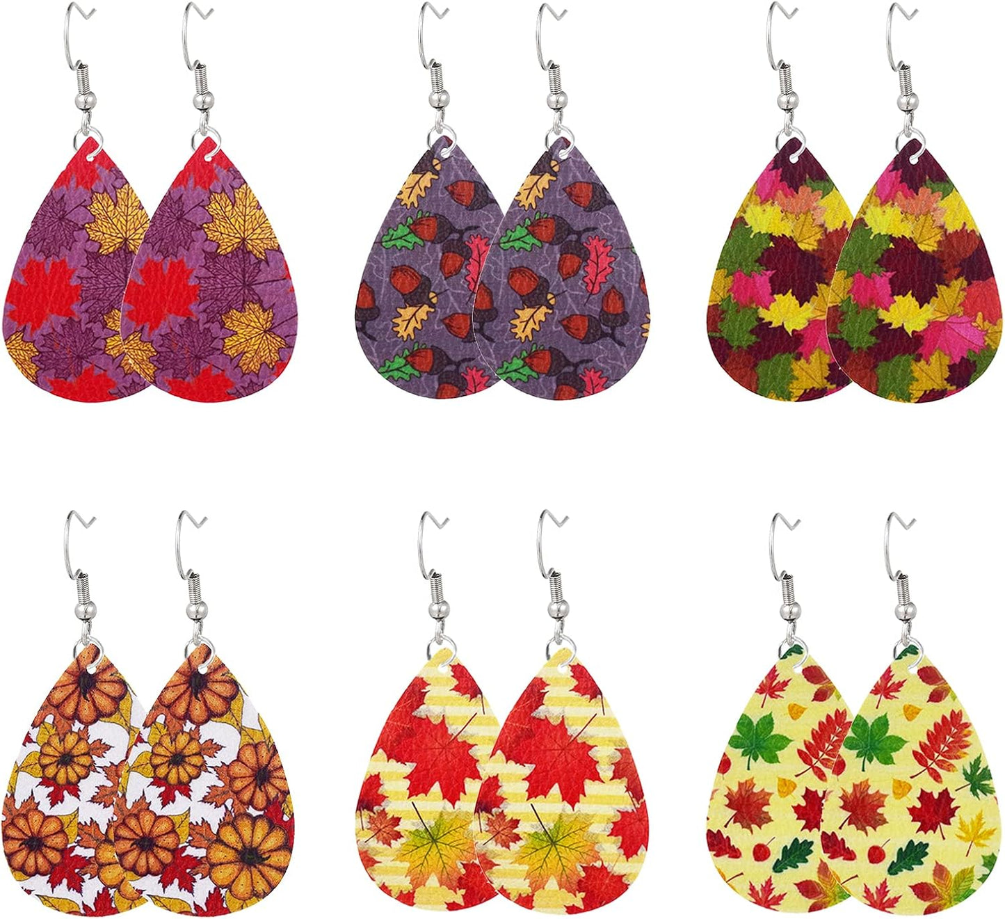 Charming Maple Leaf Fall Earrings - Ideal for Autumn Fashion & Thanksgiving Gifts 2025