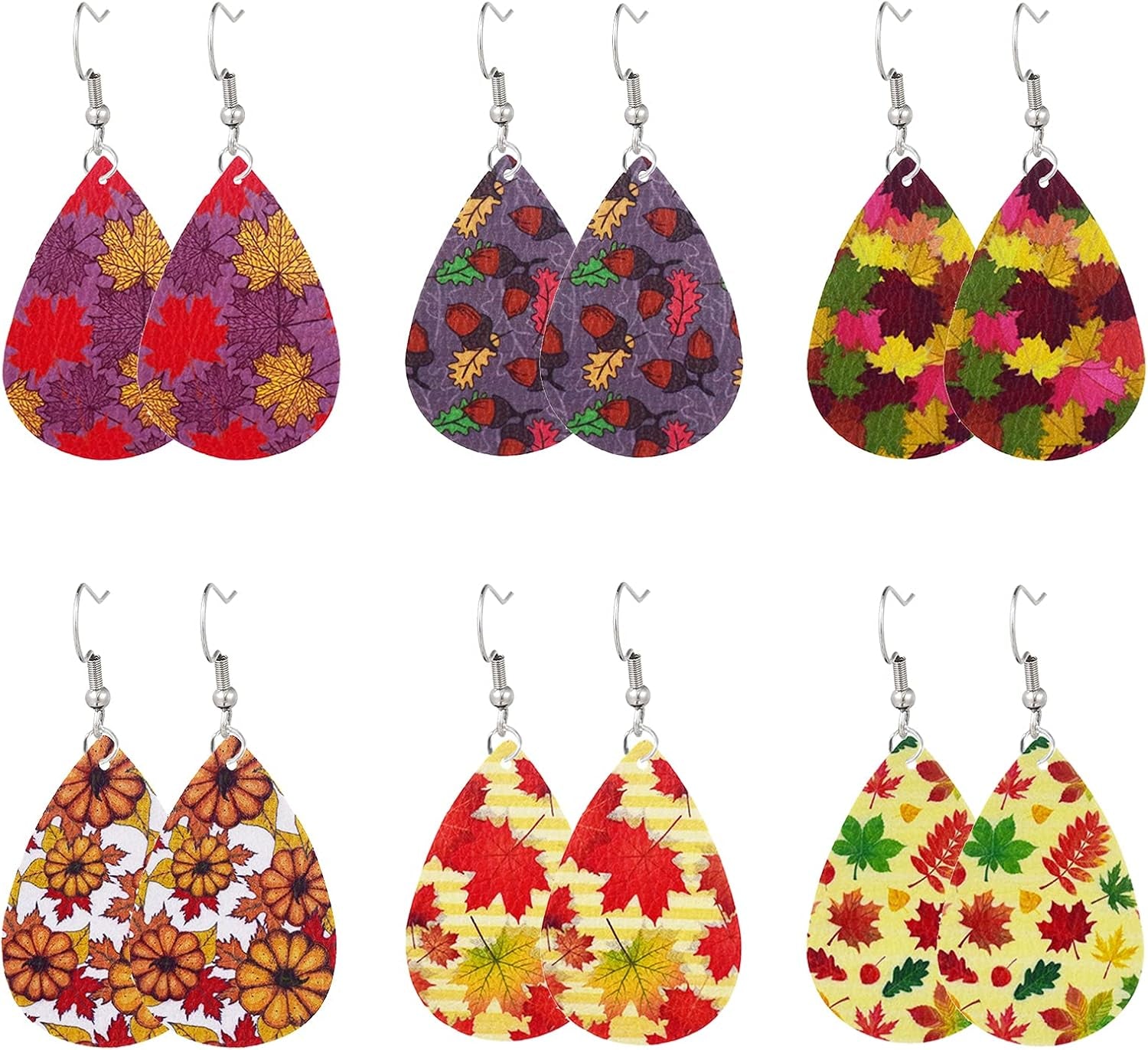 Charming Maple Leaf Fall Earrings - Ideal for Autumn Fashion & Thanksgiving Gifts 2025