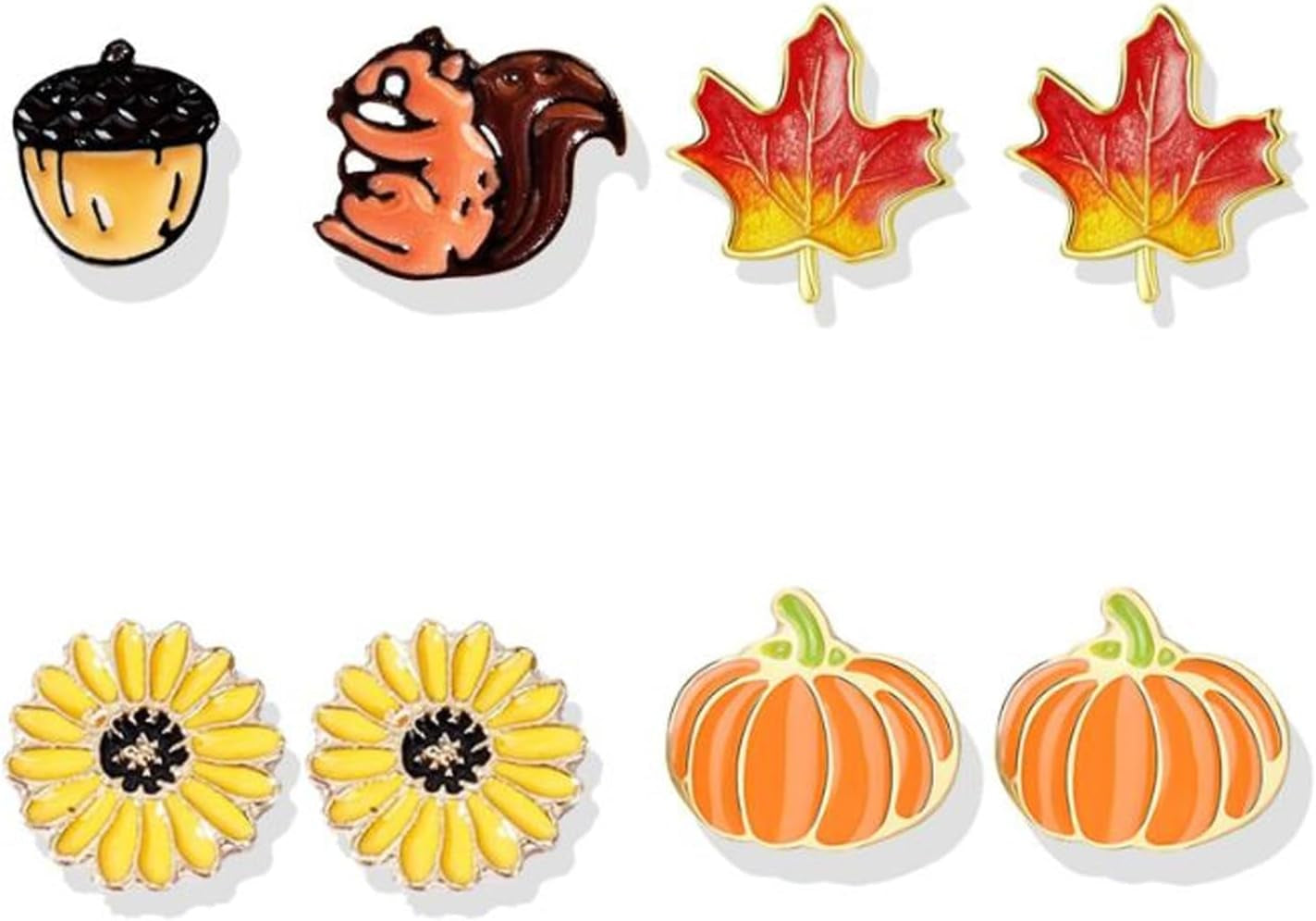 Charming Maple Leaf Fall Earrings - Ideal for Autumn Fashion & Thanksgiving Gifts 2025