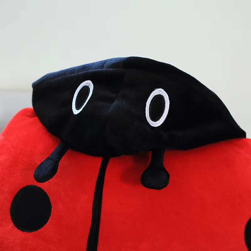 Adorable Ladybug Plush Pillow - Perfect for Parties, Cosplay, and Cozy Comfort!