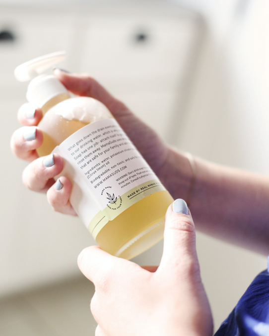 MamaSuds | Non-toxic Household Cleaners + Real Soap - Refillable Liquid Hand Soap