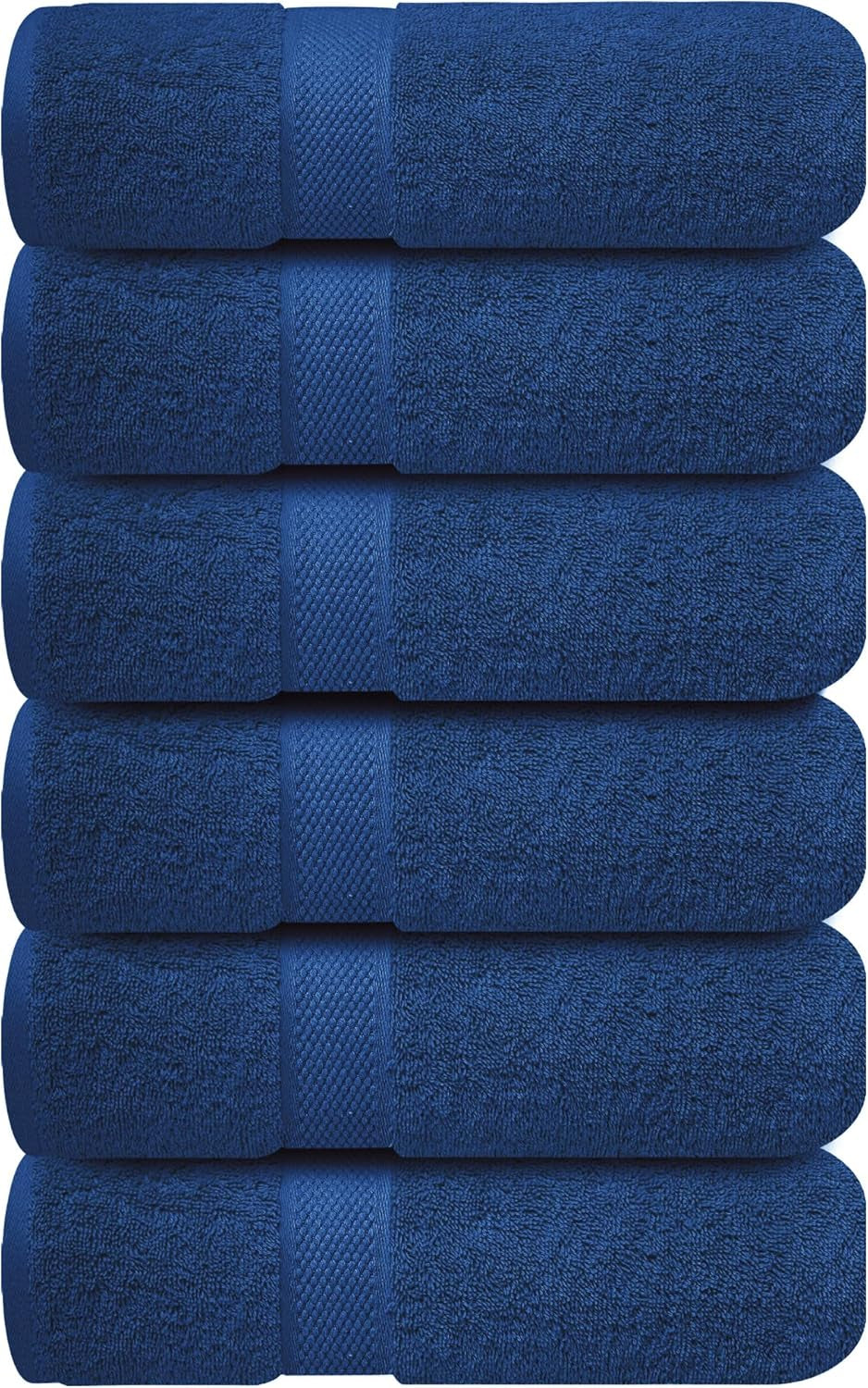Luxury 100% Cotton Wash Cloths - Soft & Absorbent Face Towels for Bathroom, Gym, and Spa | Pack of 4 (Brilliant White)