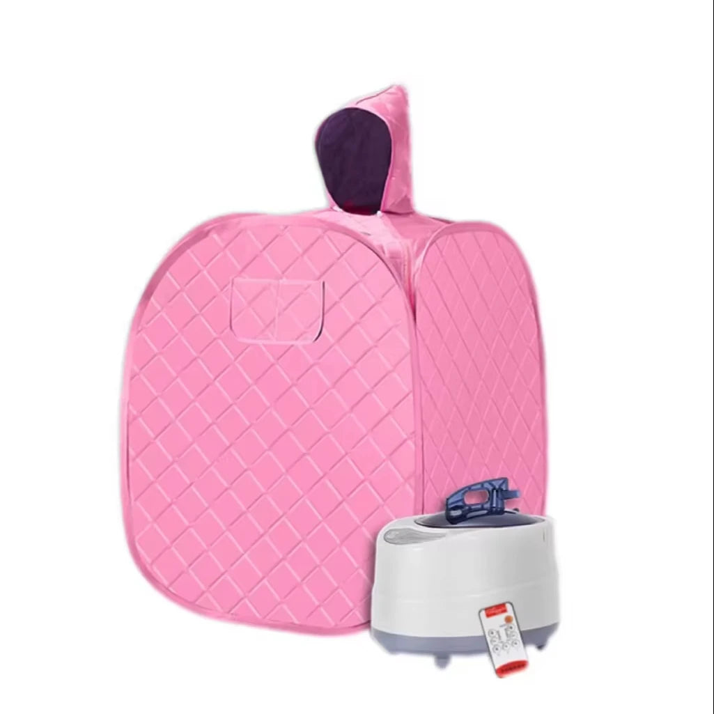 Modern Design Foldable Portable Sauna Room Wet Steam Sauna Tent with Control Panel Domestic Fumigator Steam Box-2