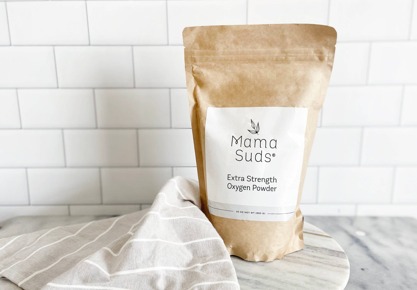 Extra Strength Oxygen Powder | Non-toxic bleach alternative: 30 ounces / Add scoops