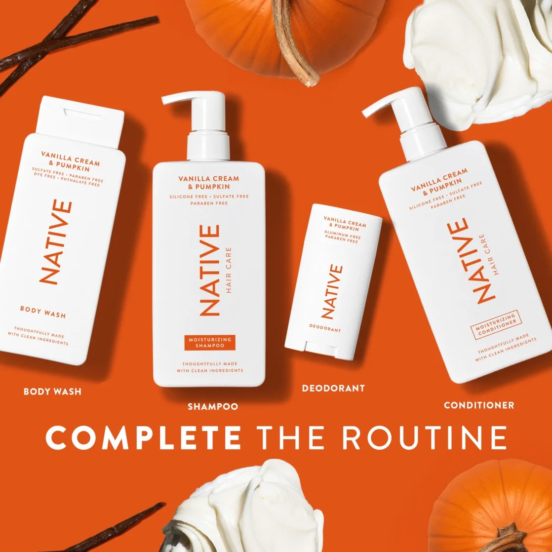 Indulge in Luxury: Limited Edition Vanilla Cream & Pumpkin Moisturizing Shampoo for All - 16.5 Oz