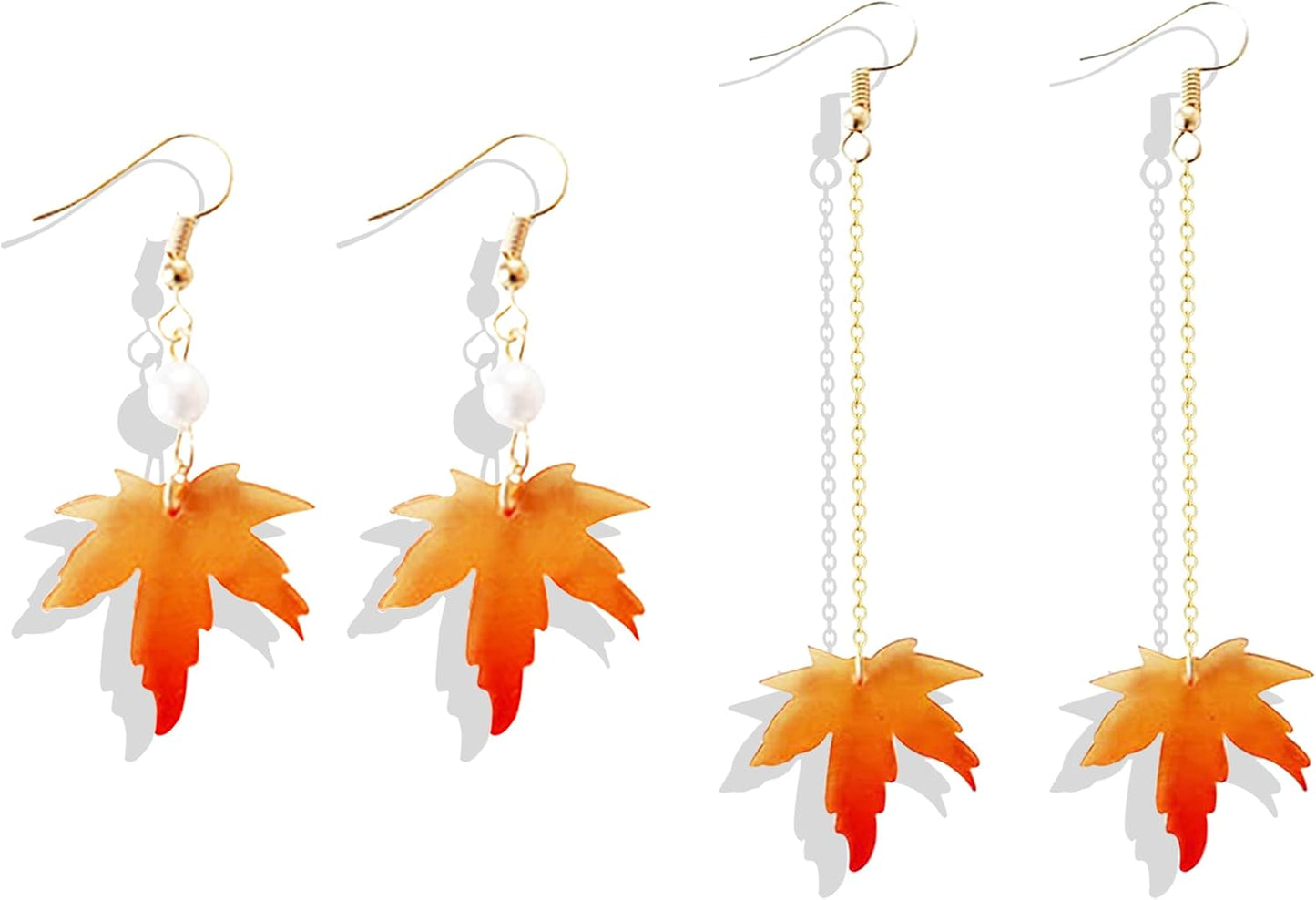 Charming Maple Leaf Fall Earrings - Ideal for Autumn Fashion & Thanksgiving Gifts 2025