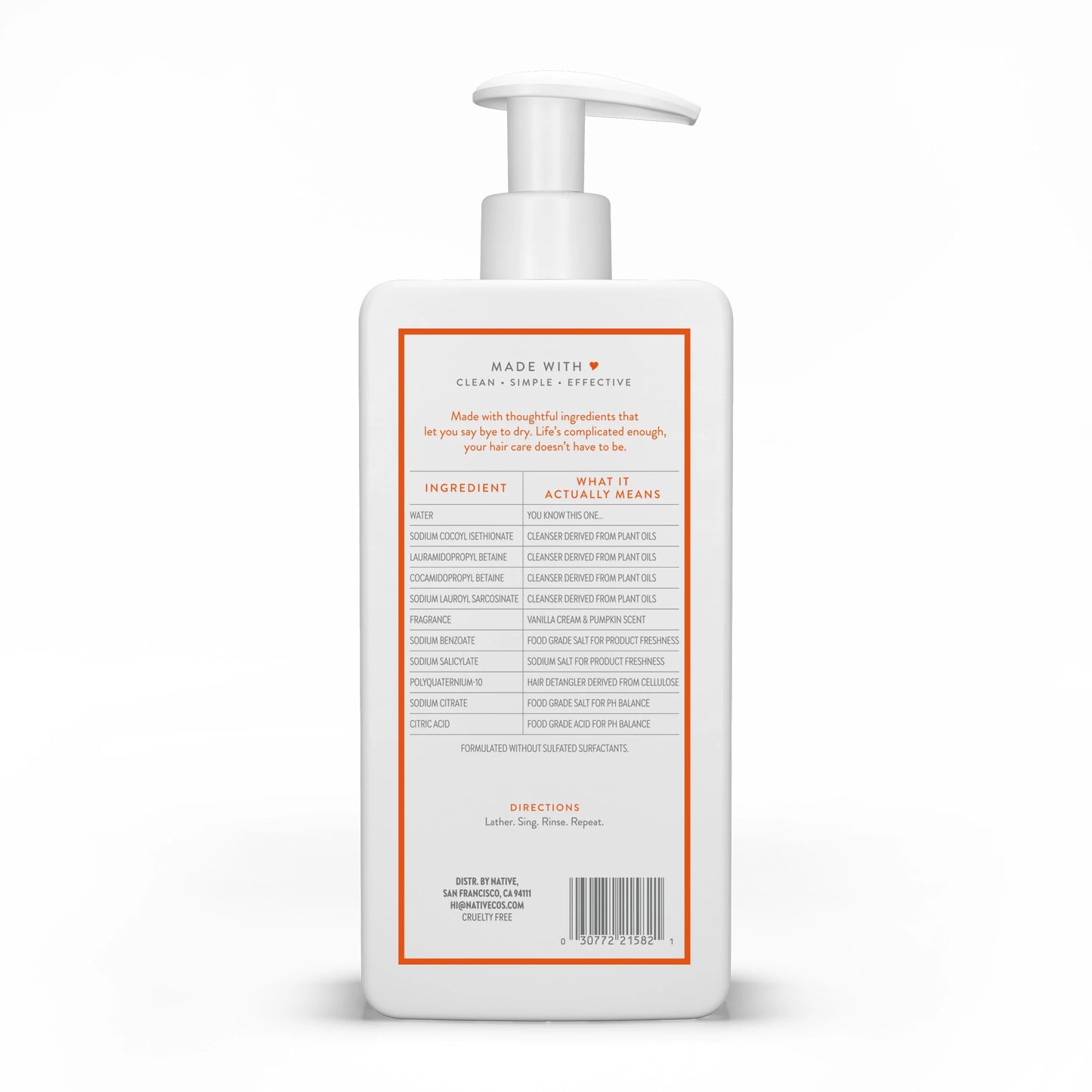 Indulge in Luxury: Limited Edition Vanilla Cream & Pumpkin Moisturizing Shampoo for All - 16.5 Oz