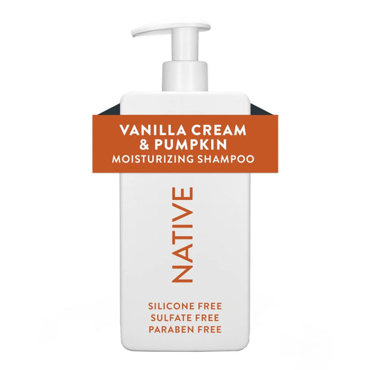 Indulge in Luxury: Limited Edition Vanilla Cream & Pumpkin Moisturizing Shampoo for All - 16.5 Oz