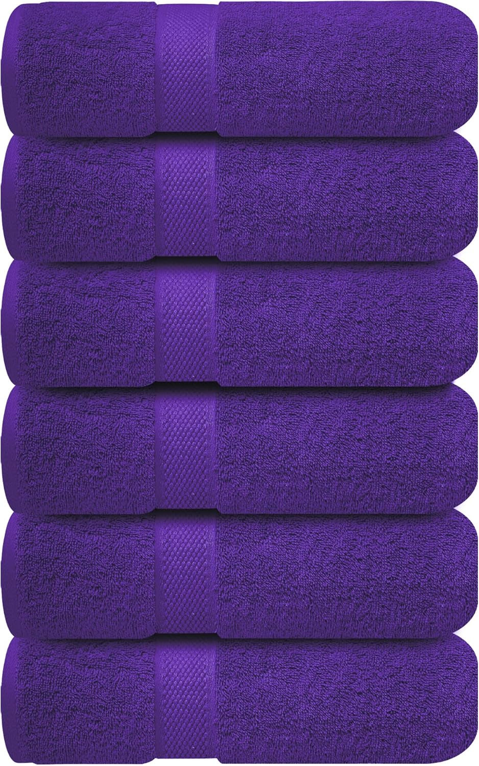 Luxury 100% Cotton Wash Cloths - Soft & Absorbent Face Towels for Bathroom, Gym, and Spa | Pack of 4 (Brilliant White)