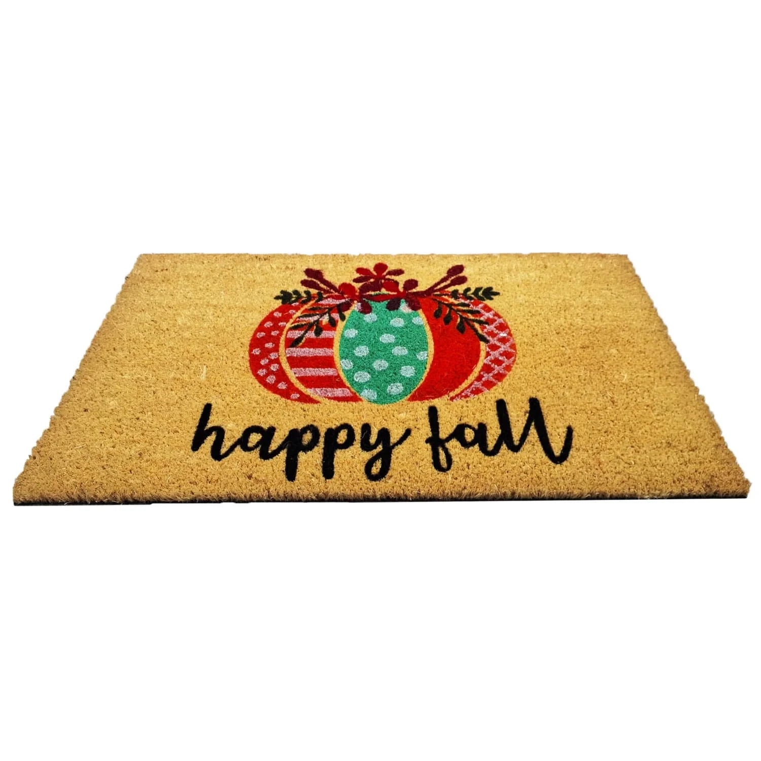 Happy Fall Bleach Printed Doormat - 18" X 30" Perfect Housewarming Gift for Home Decor